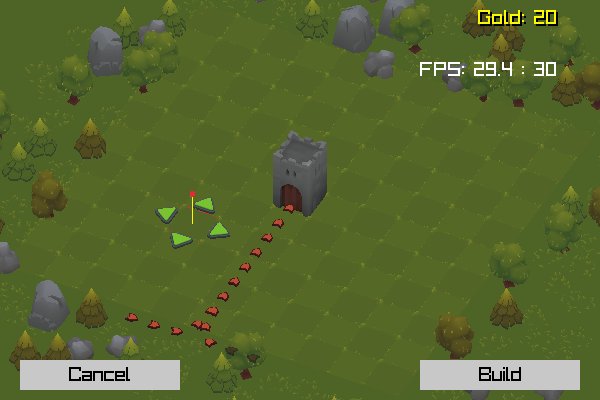 Part 14 in a series of writing a simple tower defense game in C and raylib: Juicing up the placement mode to make it look cartoonish, part 1 of 2