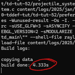 Performance comparison between Windows and Linux and WSL when building emscripten projects