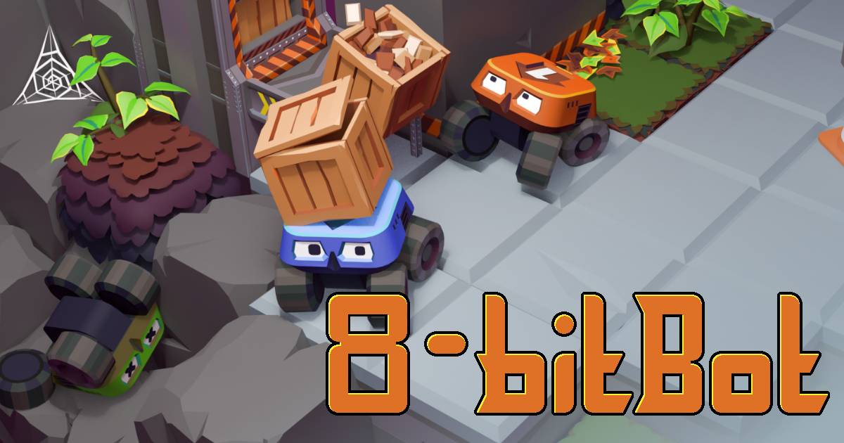 8-bitBot: A programming puzzle game where you have to solve coding challenges.